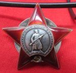 Soviet Order of the Red Star, 2603037, WWII Issue