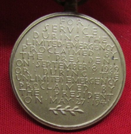  US WWII American Defense Medal, Fleet Clasp, Cased — image 4
