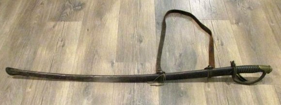  US Civil War Cavalry Sword, P.S. Justice Phila. Pa. Marked — image 2