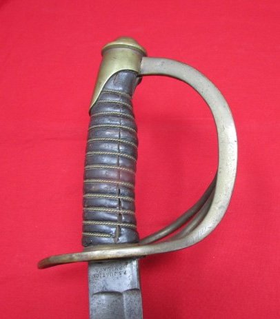  US Civil War Cavalry Sword, P.S. Justice Phila. Pa. Marked — image 4