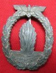 German WWII Minesweeper Badge, Missing Catch