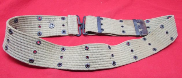  US WWII M1936 Pistol Belt, R.M.Co.1942, Very Clean — image 4