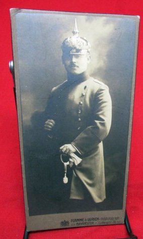  German Pre WWI, Bavarian Officer Photo — image 2