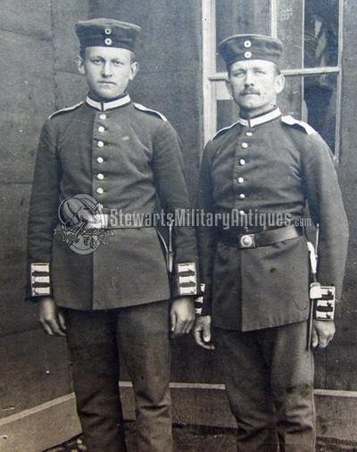  German WWI, Real Photo Postcard, Prussian Guardsmen 1916, Identified — image 3