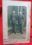 German WWI, Real Photo Postcard, Prussian Guardsmen 1916, Identified