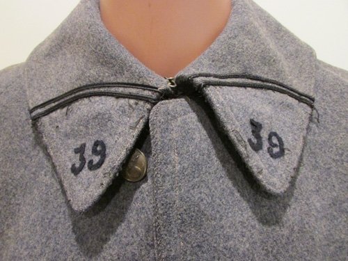  French WWI Army Officers Horizon Blue Artillery Cape/Overcoat — image 3