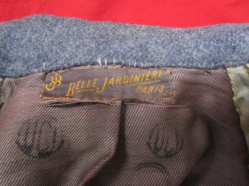  French WWI Army Officers Horizon Blue Artillery Cape/Overcoat — image 8