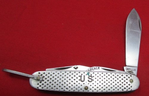  US Vietnam War Era, Army Pocket Knife, Camillus 1966 — image 4