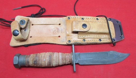  US Cold War Era USAF Pilots Survival Knife, Ontario 4/82 — image 5