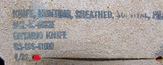  US Cold War Era USAF Pilots Survival Knife, Ontario 4/82 — image 7