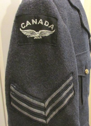  Canadian WWII RCAF NCO Four Pocket Coat, 1942 — image 3