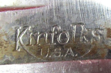 US Post WWII Era Kinfolks Hunting Knife & Sheath, Model 332S — image 6