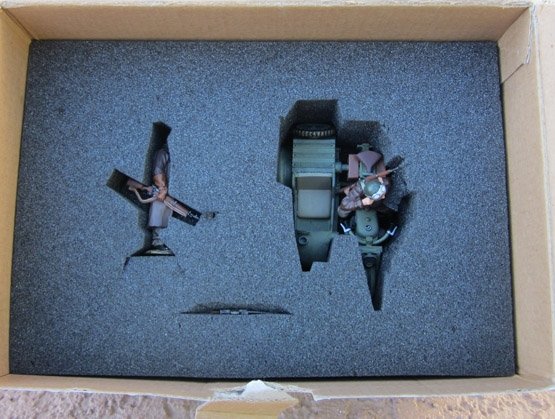  King & Country, FOB045, French Motorcycle Combo, Retired, Boxed — image 3