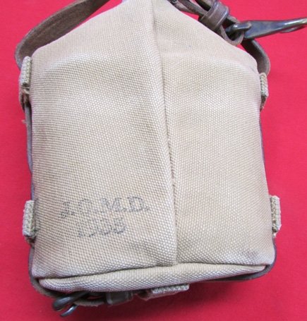  US WWI-Pre WWII Mounted Canteen Set, JQMD 1935 Cover — image 3