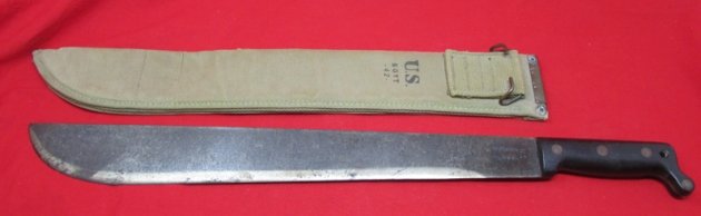  US WWII Army Jungle Machete True Temper 1944 — image 6