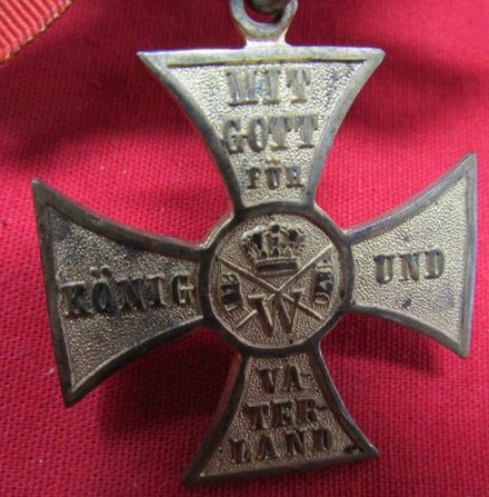  German Pre WWI 1813-1870 Kriegerverein Badge 1895 — image 4