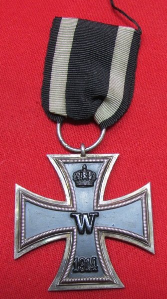  German WWI Iron Cross 2nd Class, Maker Marked Ring — image 2