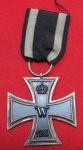German WWI Iron Cross 2nd Class, Maker Marked Ring