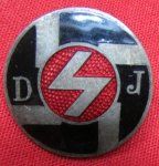 German WWII Deutsches Jungvolk Membership Pin