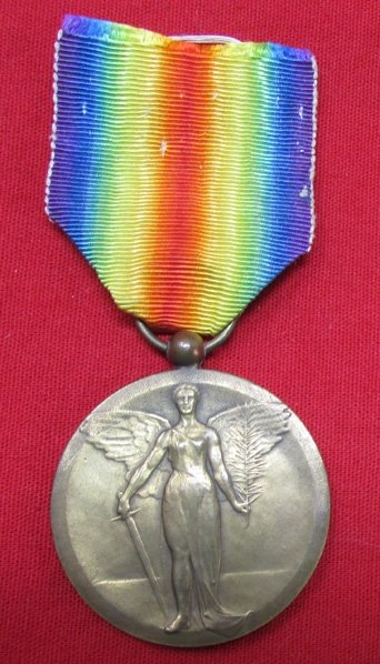  Romanian WWI Victory Medal, Official, Kristesko Marked — image 2