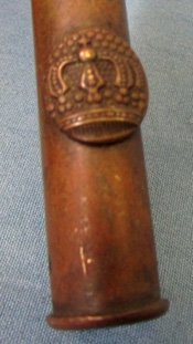  French WWI Trench Art Letter Opener, Brest 1918 — image 2