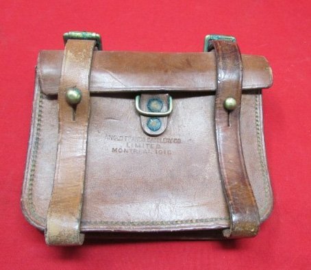  Canadian WWI, Oliver Pattern Ammunition Pouch, Montreal 1916 — image 2