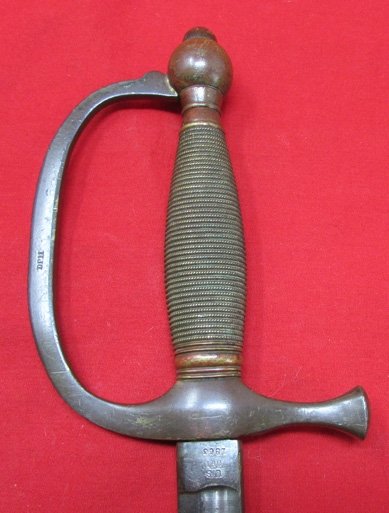  US Civil War M1840 Musician's Sword, Emerson & Silver 1863 — image 3