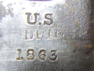  US Civil War M1840 Musician's Sword, Emerson & Silver 1863 — image 4