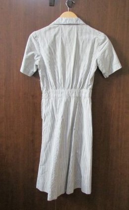  US WWII Woman's Seersucker Coast Guard Dress, SPARS — image 5