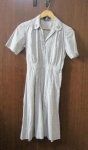US WWII Woman's Seersucker Coast Guard Dress, SPARS