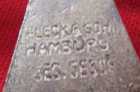  German Post WWI Veterans Enameled Cross, Champagne 1914-1918 — image 4