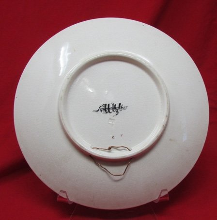  French WWI Era, Decorative Plate, Reservist Soldiers — image 4