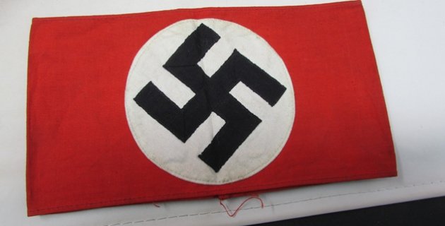  German WWII NSDAP Armband with RZM Tag 142979 — image 2