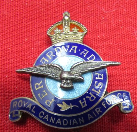  Canada WWII, Royal Canadian Air Force Sweetheart Pin, Sterling — image 2