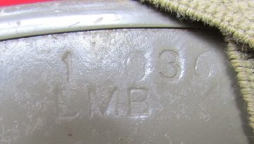  British WWII Era Air Raid, Civil Defense Helmet — image 5