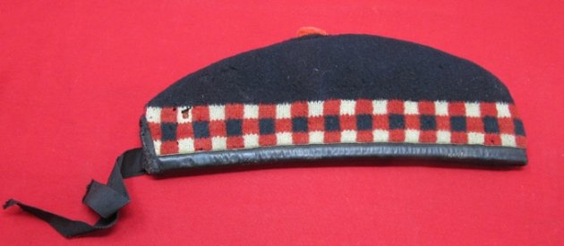  British WWI-WWII Era Glengarry, Gordon Highlanders Badge — image 4