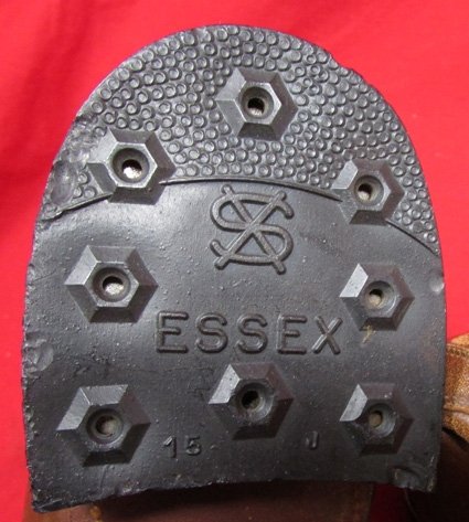  US WWII WAC Leather Ankle Shoes, Size 7 1/2 — image 5