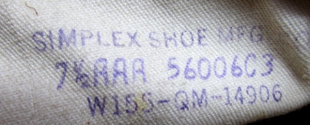  US WWII WAC Leather Ankle Shoes, Size 7 1/2 — image 7