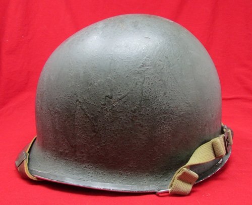  US WWII M1 Swivel-Bale, Steel Helmet & Liner, Complete — image 2