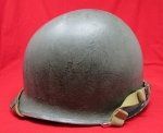 US WWII M1 Swivel-Bale, Steel Helmet & Liner, Complete