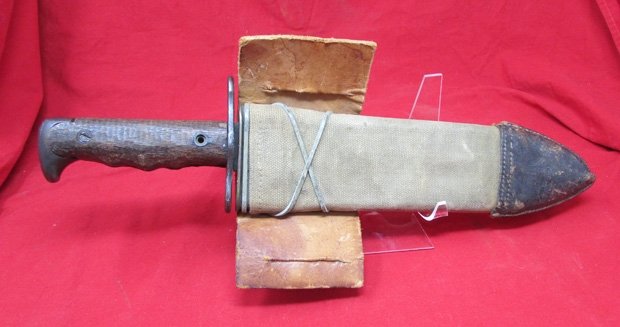  US WWI M1917 Bolo Knife, Soldier Modified — image 3