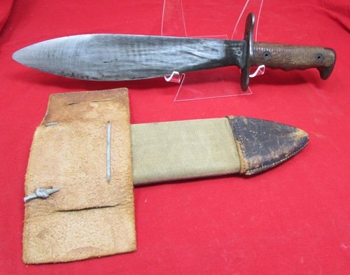  US WWI M1917 Bolo Knife, Soldier Modified — image 7