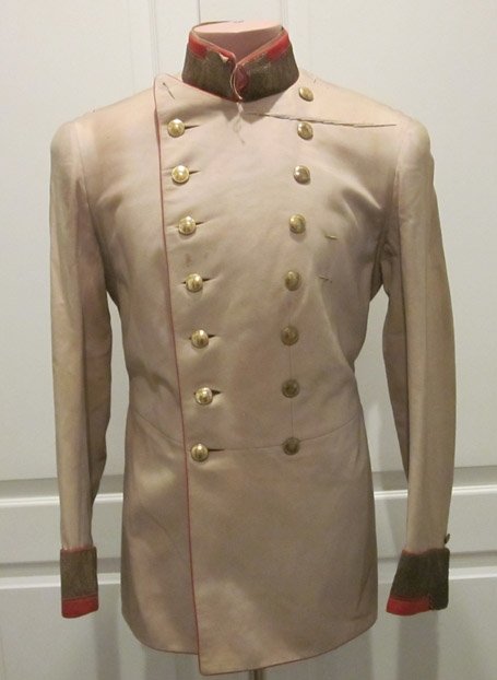  Austrian Imperial Era, General Officer White Gala Tunic, Vienna Tailor Tag — image 2