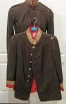 Austrian Imperial Era, Artillery Colonel Uniform Lot, Two Coats