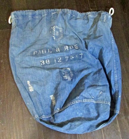  US WWII Denim Laundry Bag — image 2