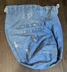 US WWII Denim Laundry Bag
