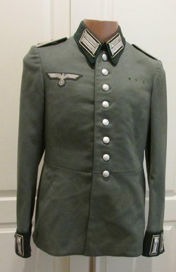  German WWII, Heer Administrative Officer Parade Waffenrock — image 2