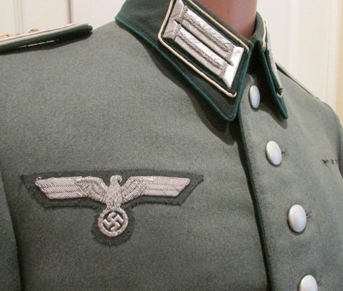  German WWII, Heer Administrative Officer Parade Waffenrock — image 3