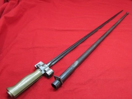  French WWI M1886/16 Lebel Bayonet & Scabbard — image 6