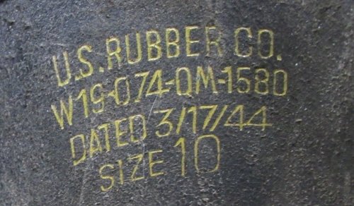  US WWII M-1944 Shoe Pac, Size 10, Victory Brand — image 3